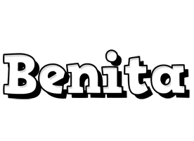 Benita snowing logo