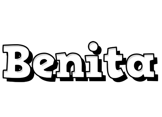 Benita snowing logo