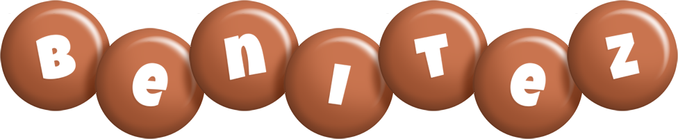 Benitez candy-brown logo