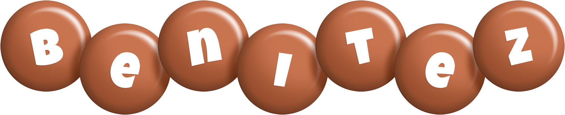Benitez candy-brown logo