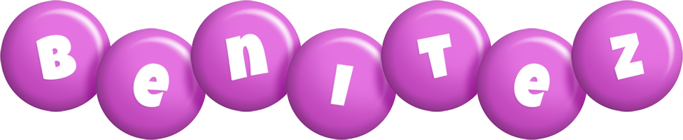 Benitez candy-purple logo