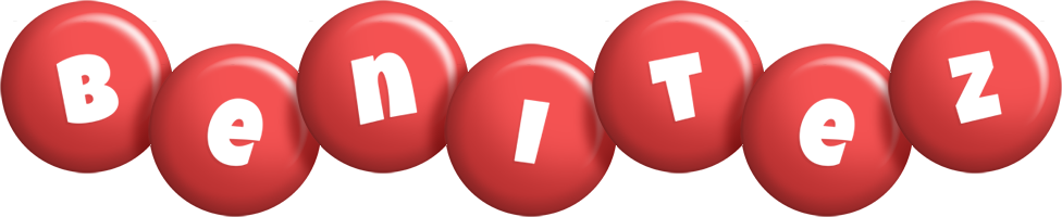 Benitez candy-red logo