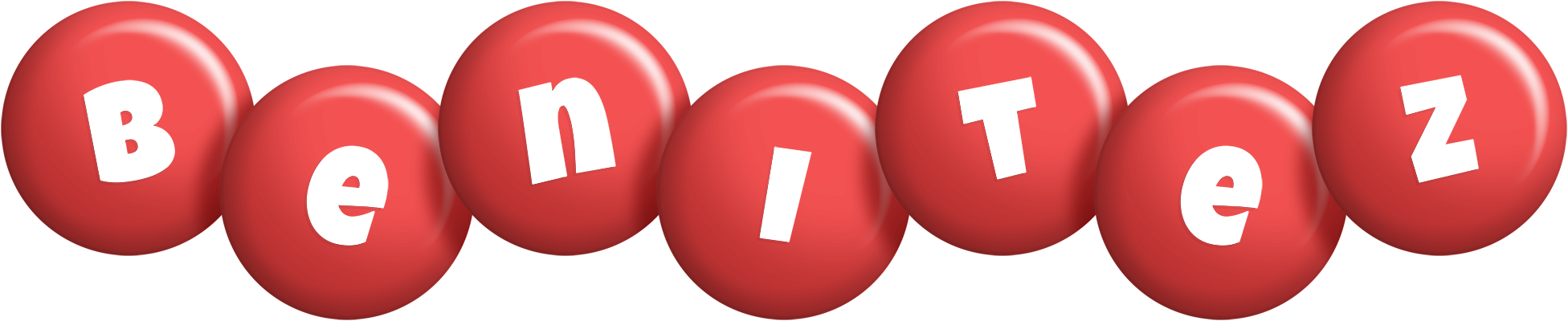 Benitez candy-red logo