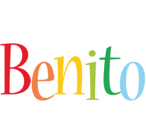 Benito birthday logo