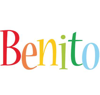 Benito birthday logo