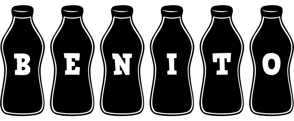Benito bottle logo