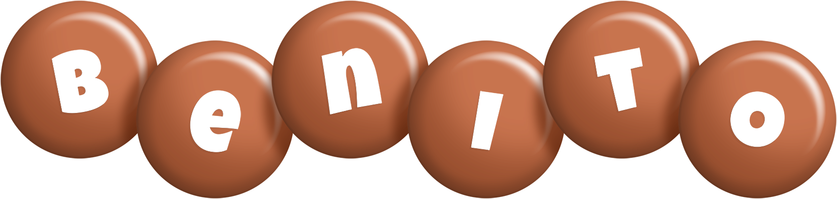 Benito candy-brown logo