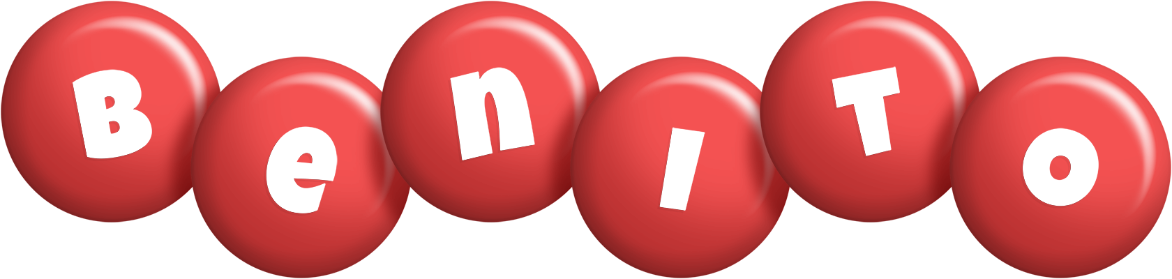 Benito candy-red logo