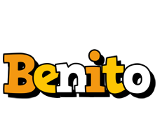 Benito cartoon logo