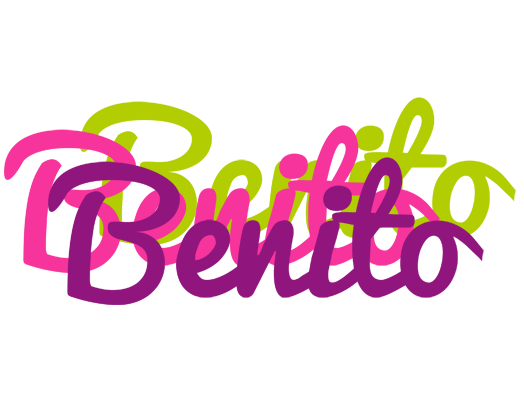 Benito flowers logo