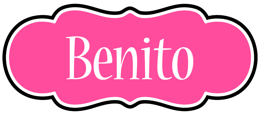 Benito invitation logo