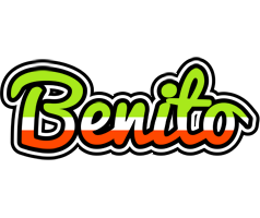 Benito superfun logo