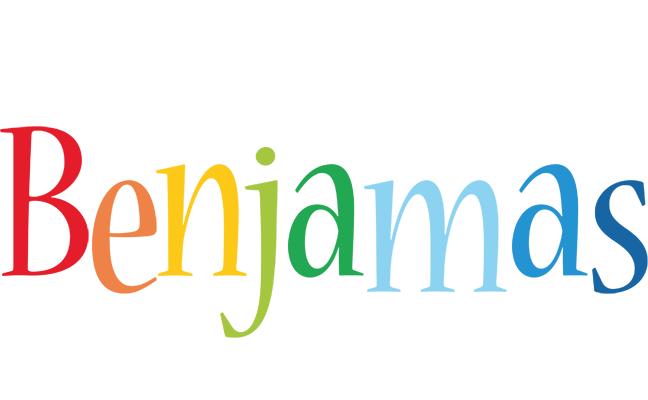 Benjamas birthday logo