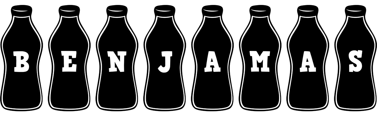 Benjamas bottle logo