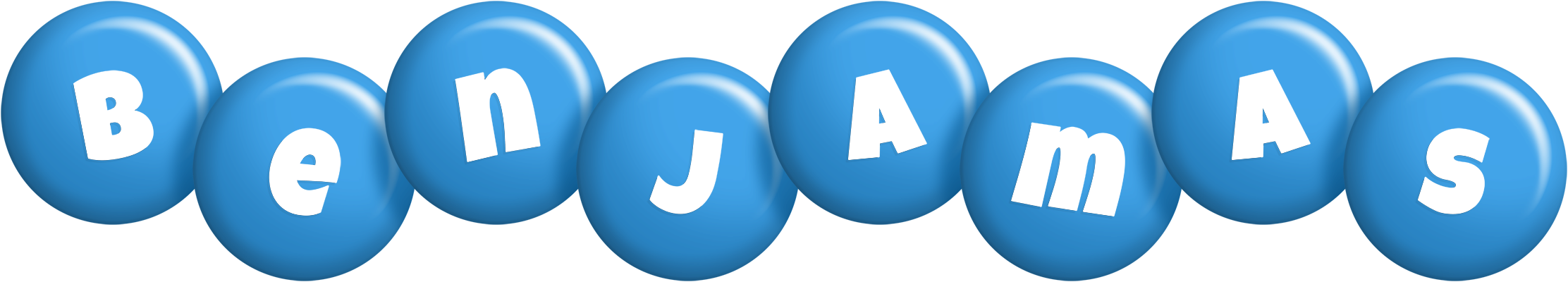 Benjamas candy-blue logo