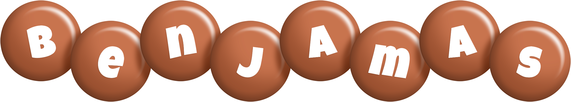 Benjamas candy-brown logo