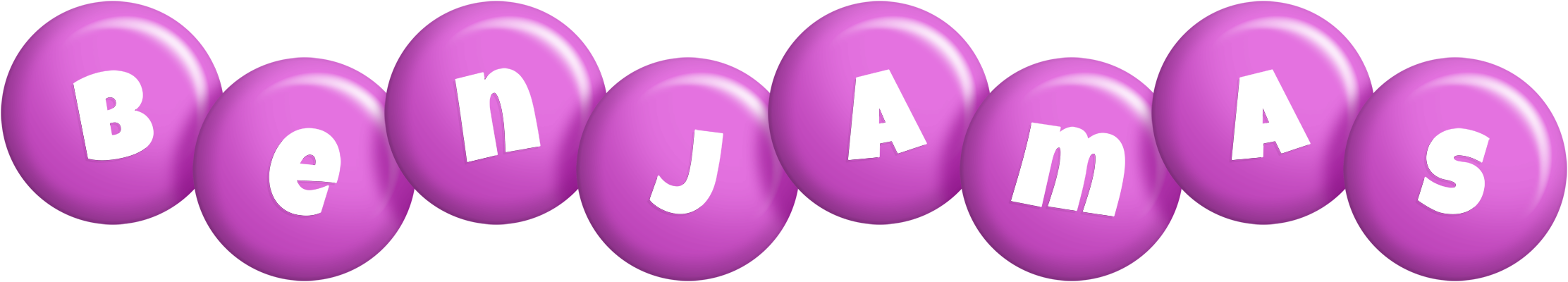 Benjamas candy-purple logo