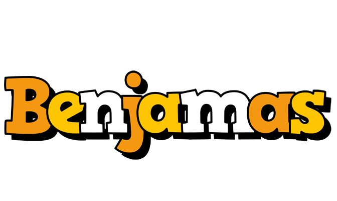 Benjamas cartoon logo