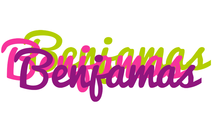 Benjamas flowers logo