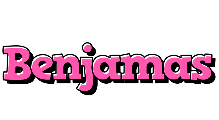 Benjamas girlish logo