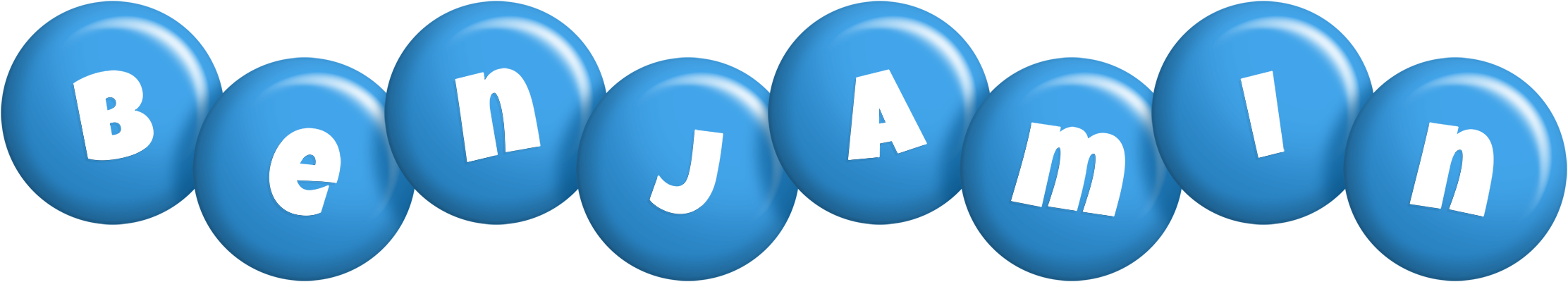 Benjamin candy-blue logo