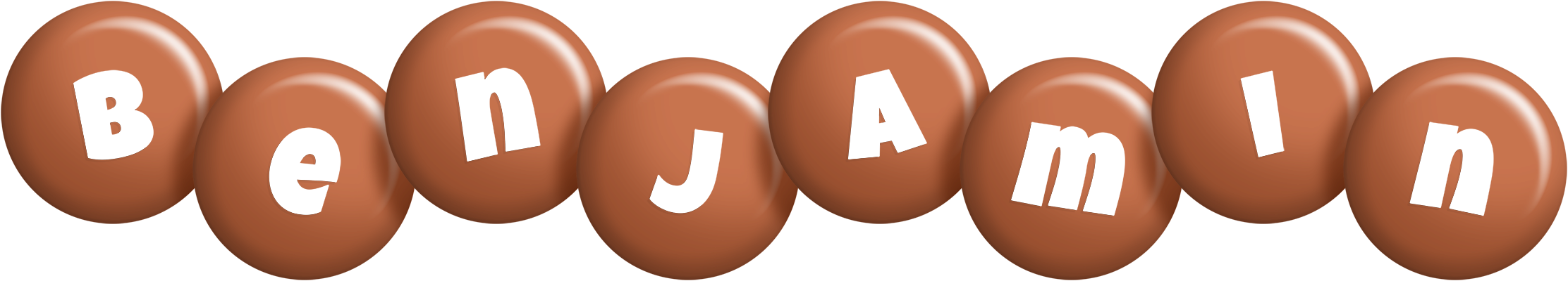 Benjamin candy-brown logo