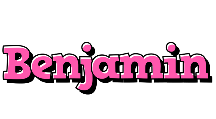 Benjamin girlish logo