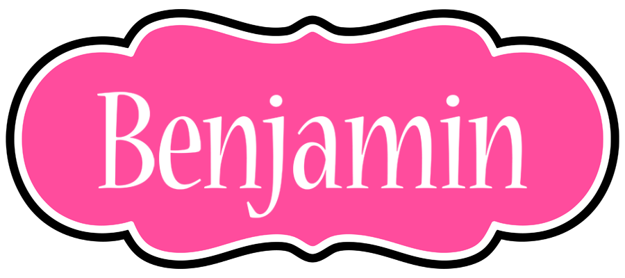 Benjamin invitation logo
