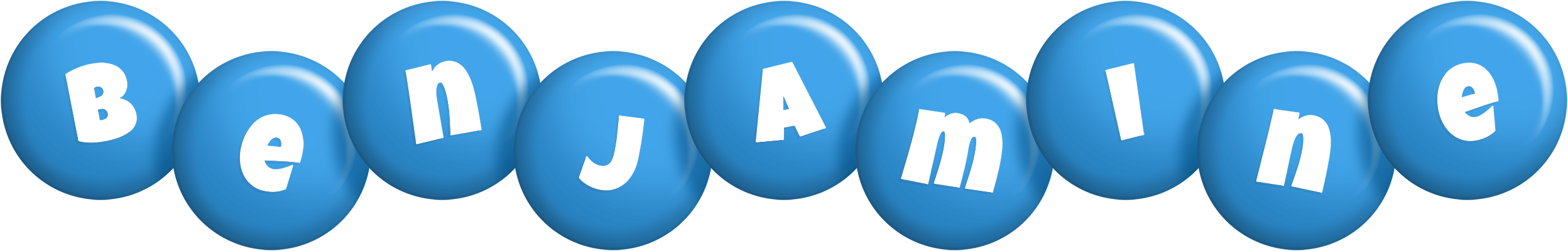 Benjamine candy-blue logo
