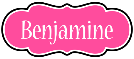 Benjamine invitation logo