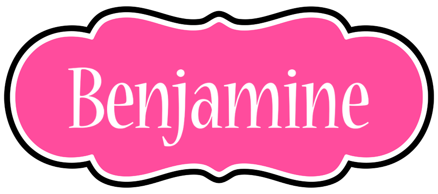 Benjamine invitation logo