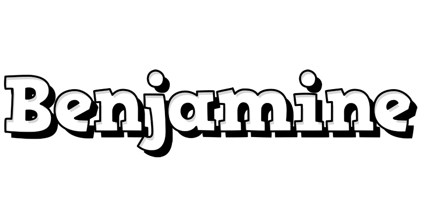Benjamine snowing logo