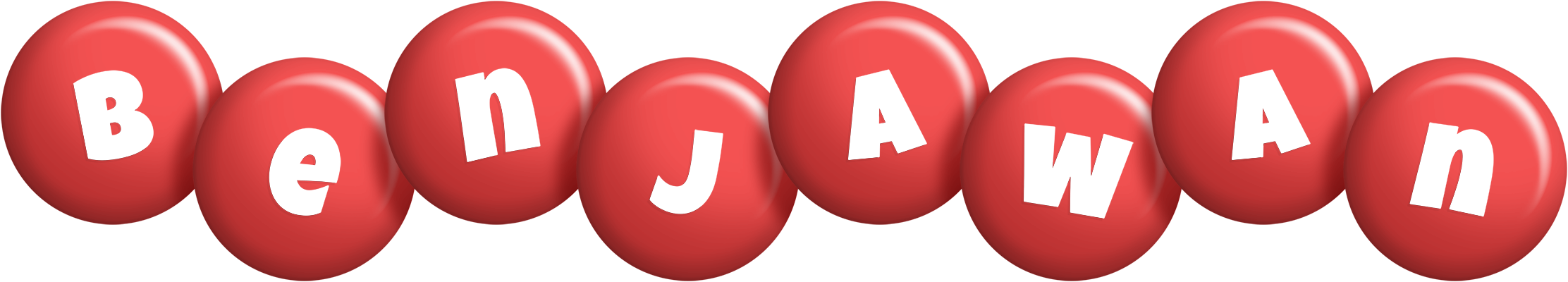 Benjawan candy-red logo