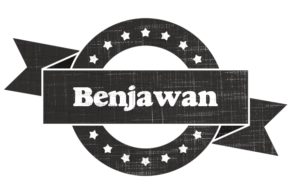 Benjawan grunge logo