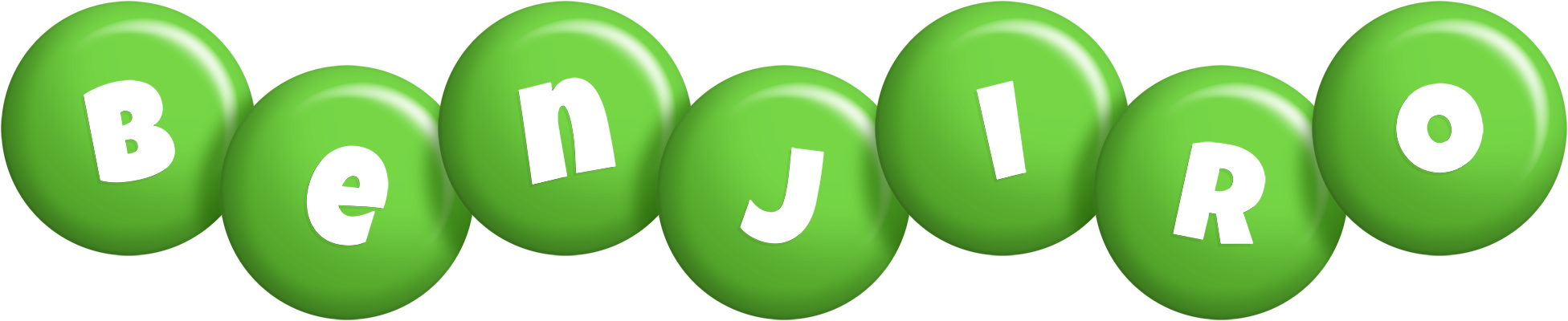 Benjiro candy-green logo