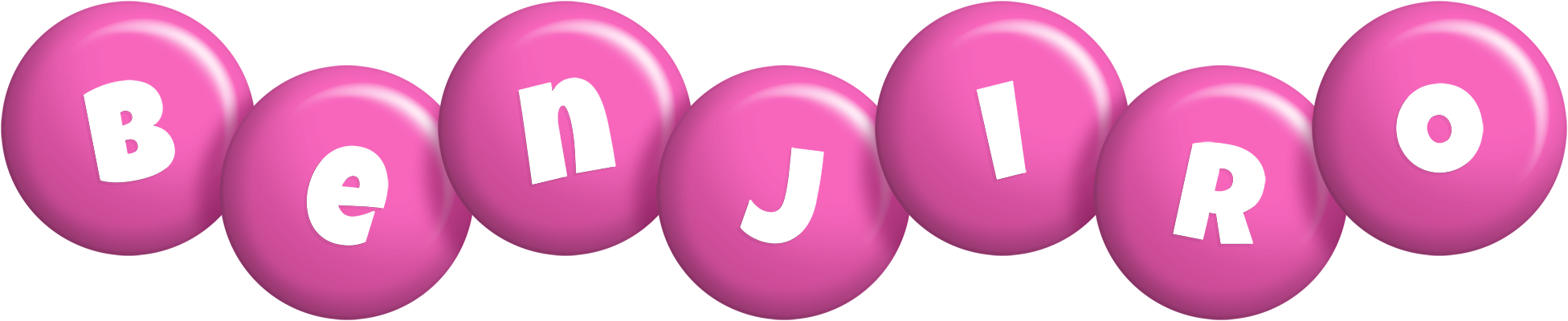 Benjiro candy-pink logo