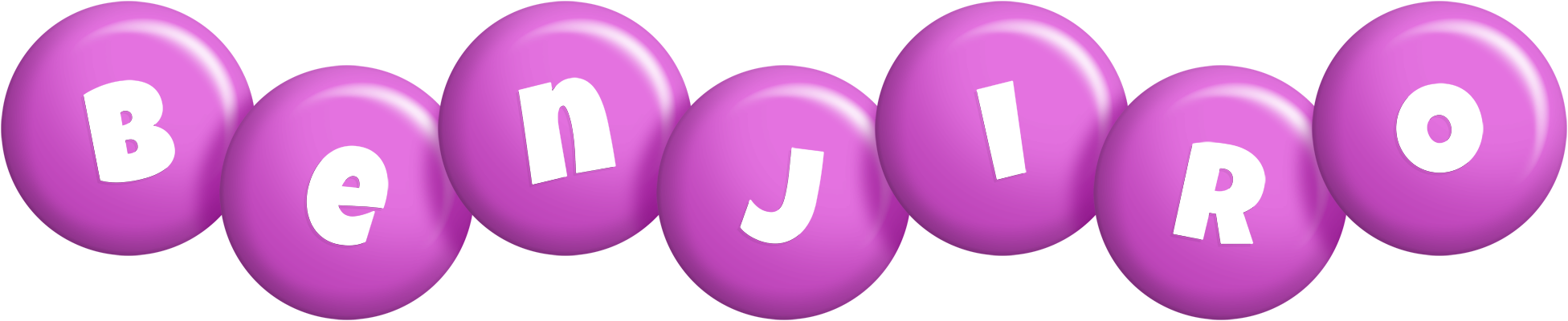 Benjiro candy-purple logo