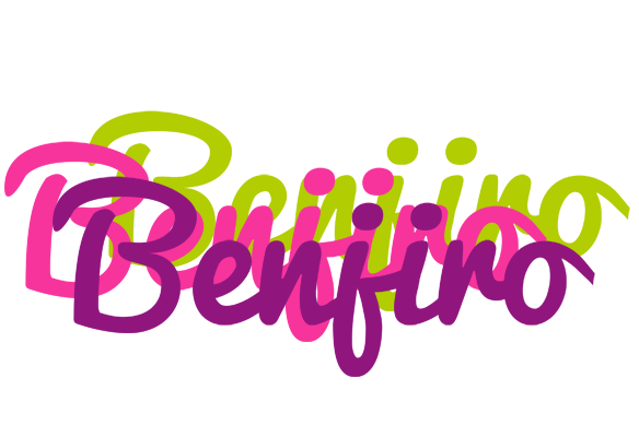 Benjiro flowers logo