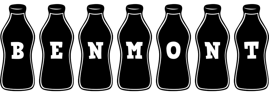 Benmont bottle logo