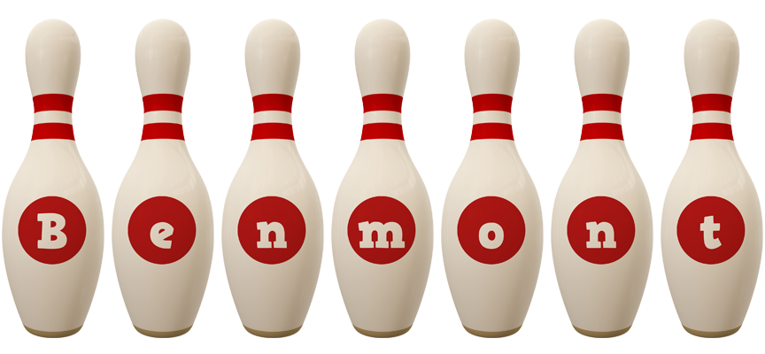 Benmont bowling-pin logo