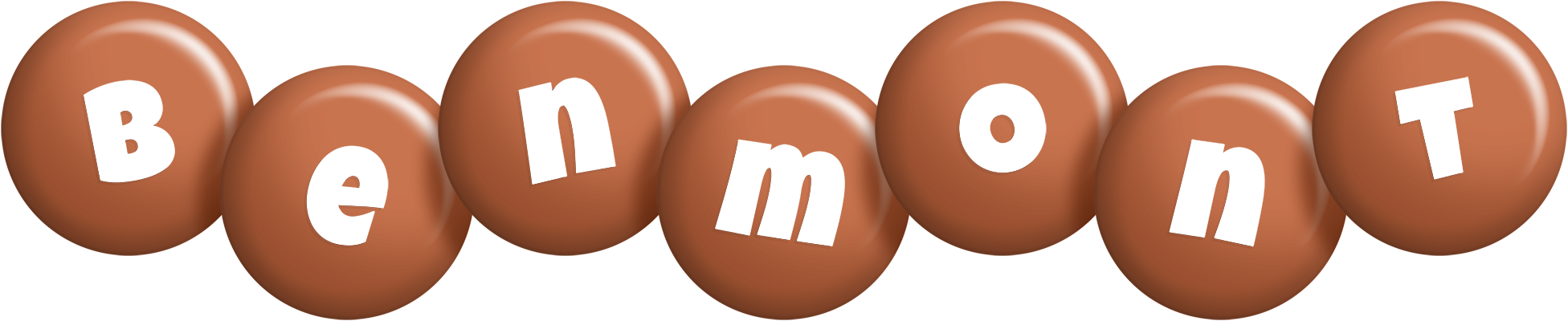 Benmont candy-brown logo