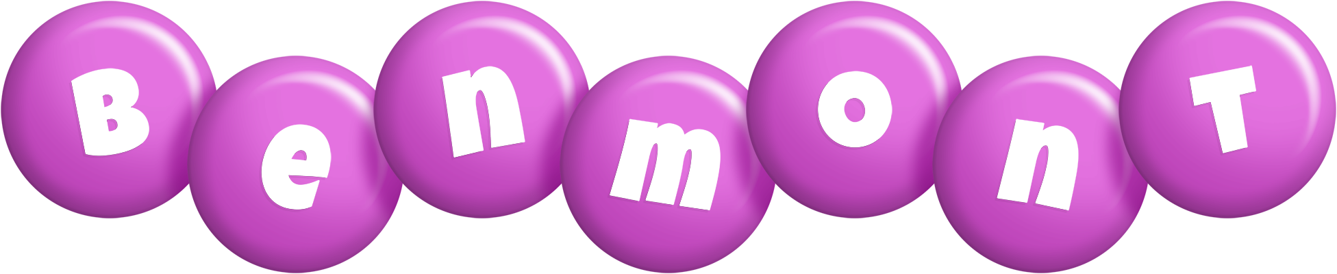 Benmont candy-purple logo