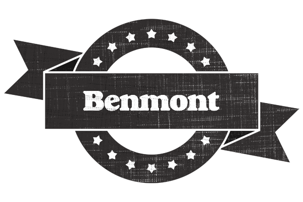 Benmont grunge logo