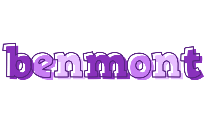 Benmont sensual logo