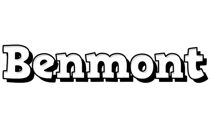 Benmont snowing logo
