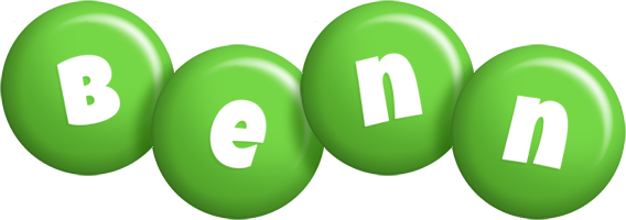 Benn candy-green logo