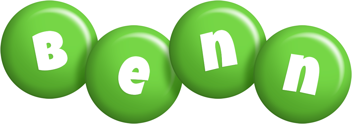 Benn candy-green logo