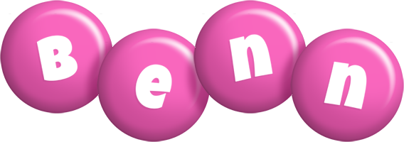 Benn candy-pink logo