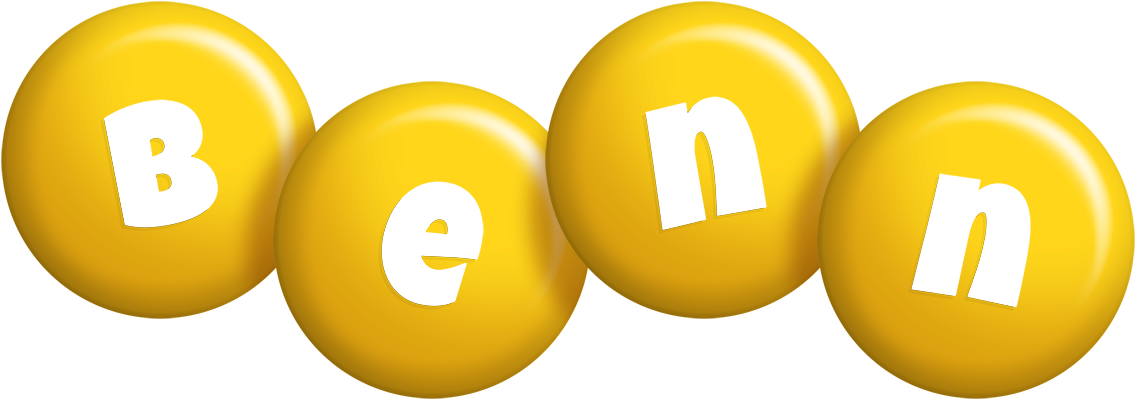Benn candy-yellow logo