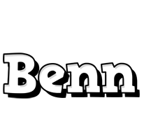 Benn snowing logo